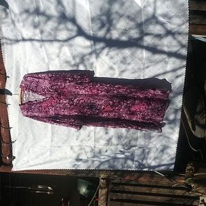 Natori pink and purple nightgown xl